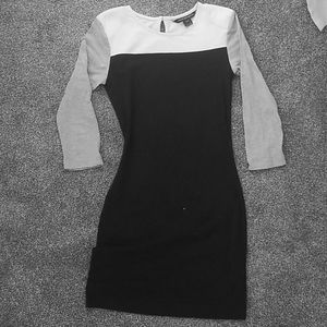 French connection form fitting stretch dress